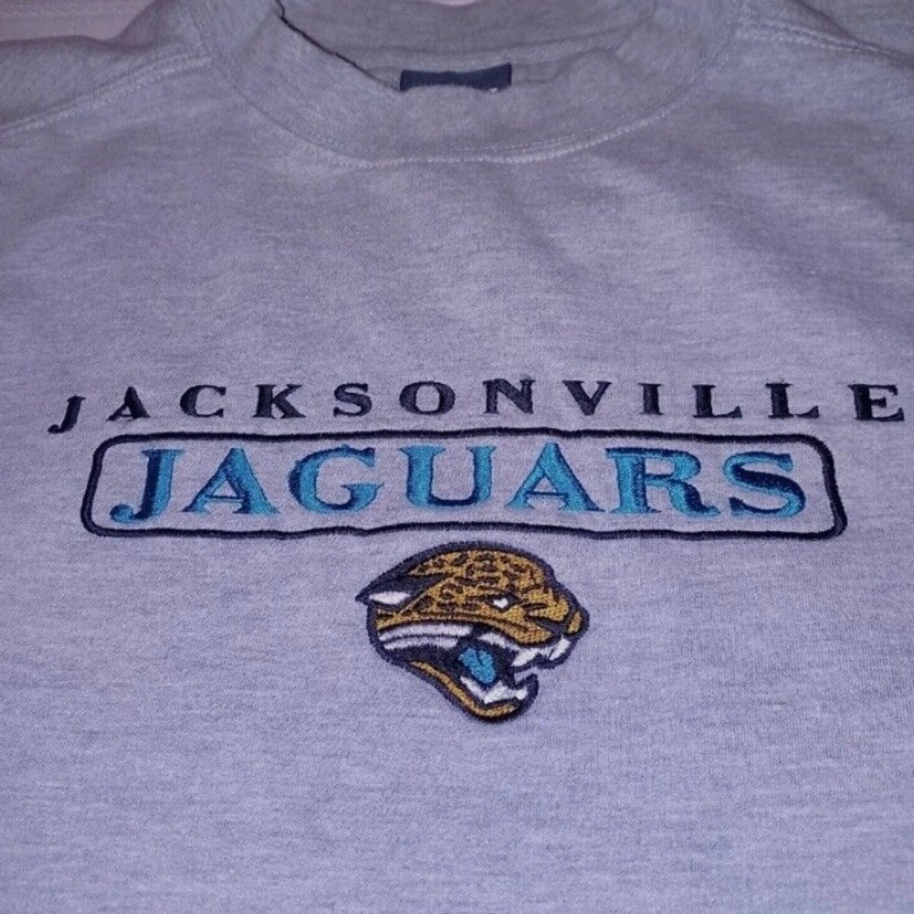 vintage jacksonville jaguars nfl pullover sweatshirt